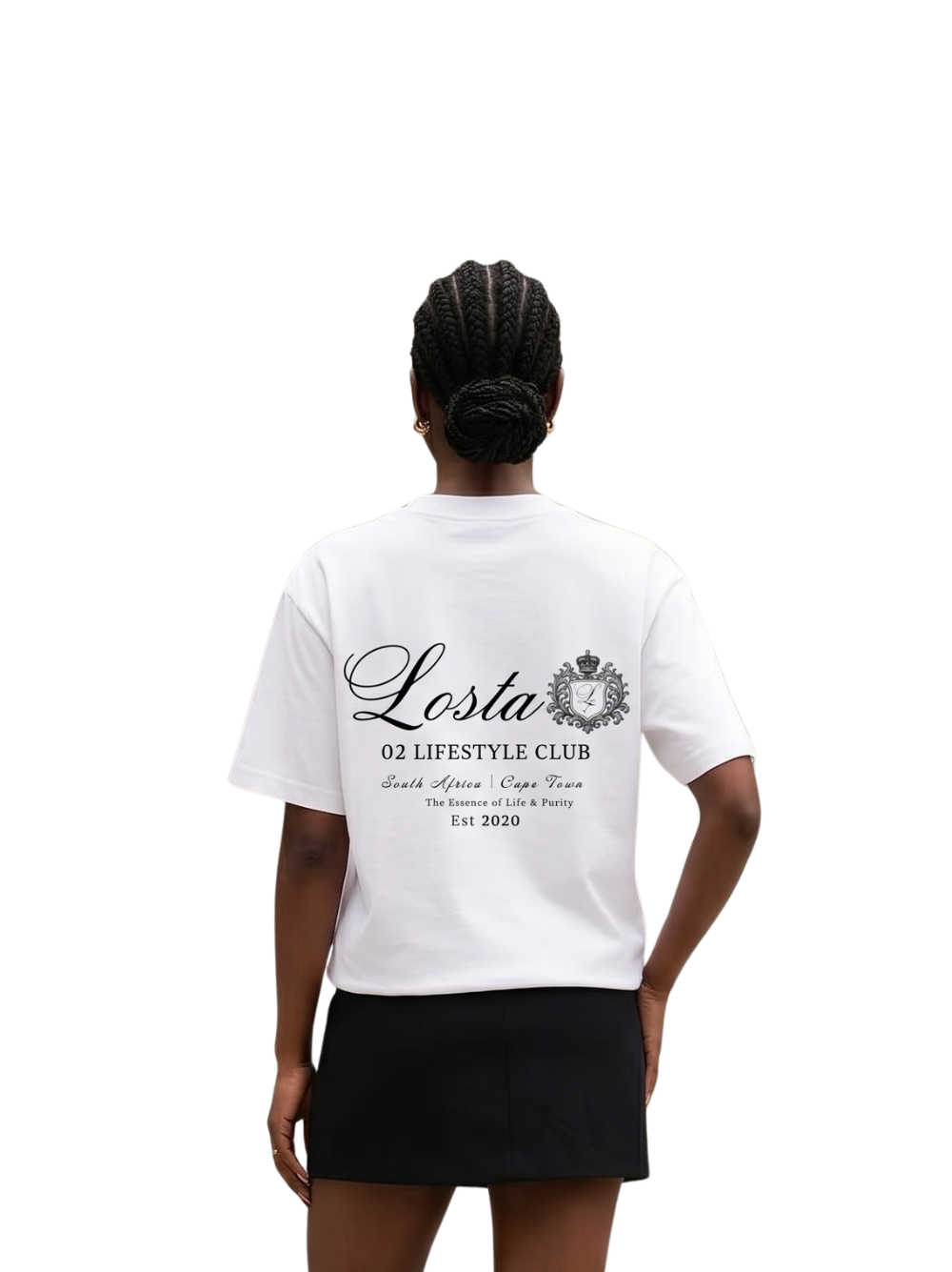 Losta Signature White T-Shirt