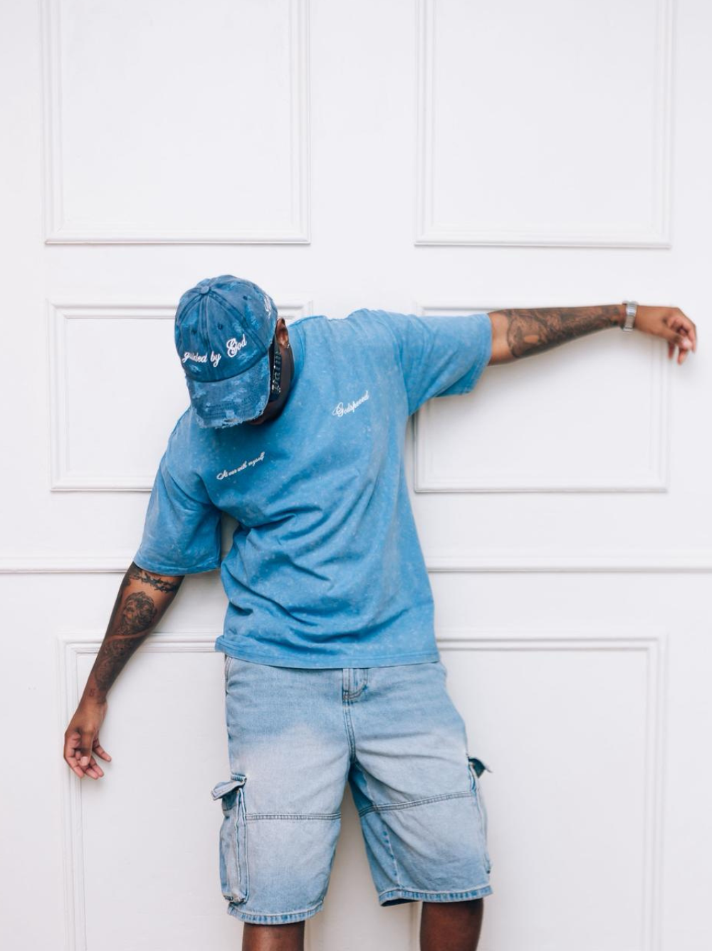 Godspeed At War With Myself Blue T-Shirt