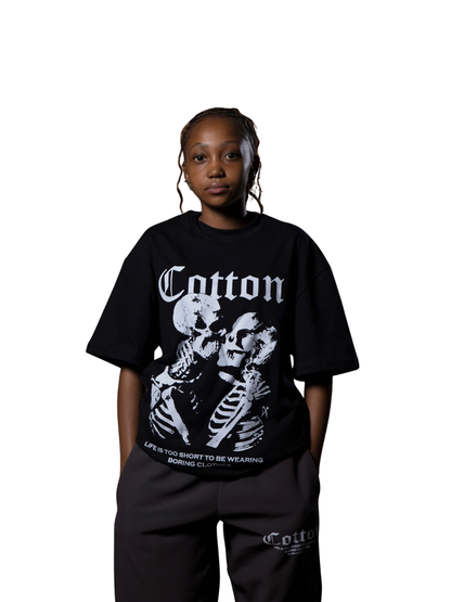 Cotton Killa Lover Black T-Shirt