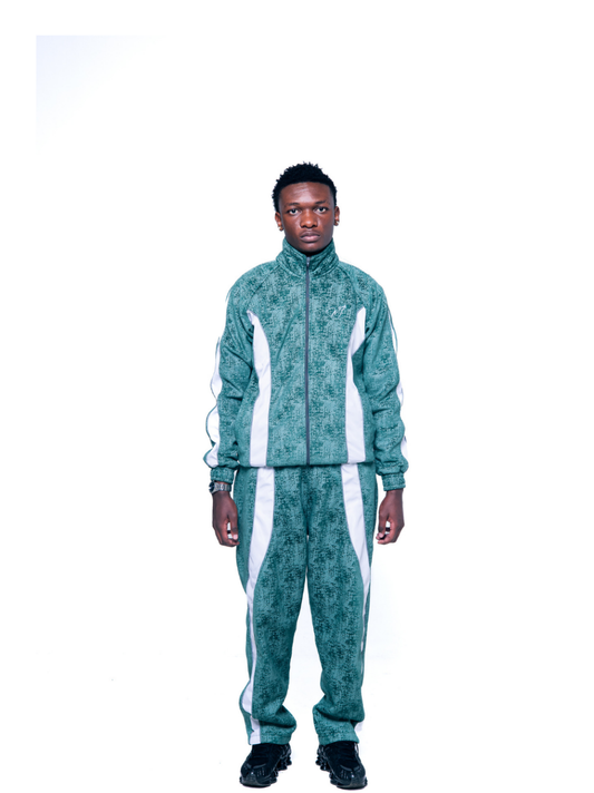 Messa Runman Green Long Two Piece Set