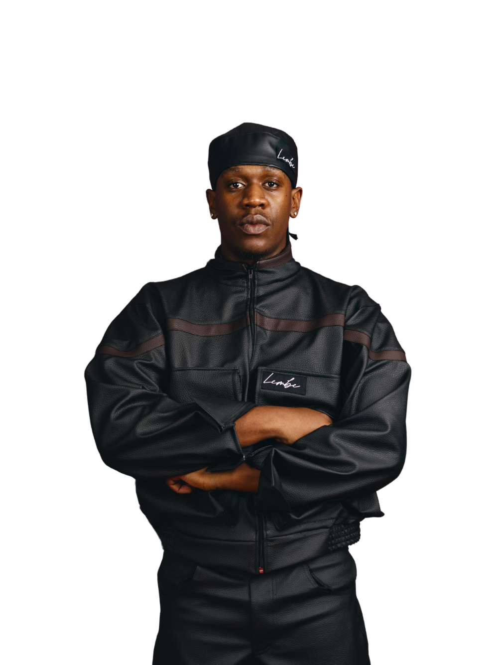 Lembe Black Leather Jacket