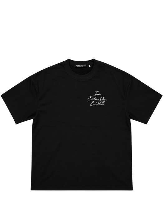 Iconic Black Exclusive Signature T-Shirt