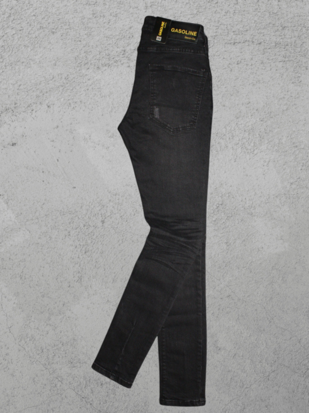 Gasoline 201 Denim Jeans Skinny Black