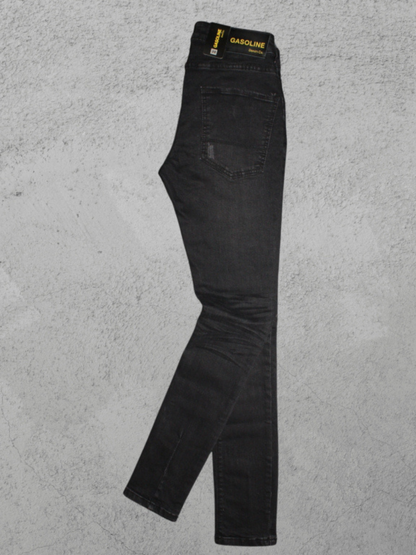 Gasoline 201 Denim Jeans Skinny Black