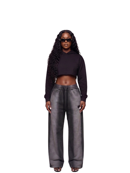 Be Street Ashfall Navy Green Sweatpants