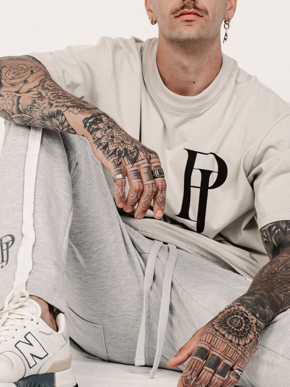 Patrick James Grey Sweatpants