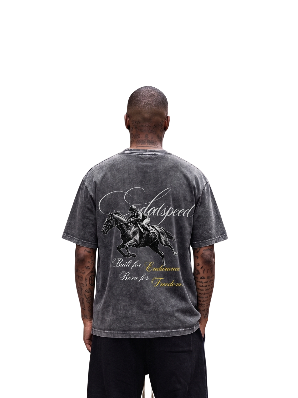 Godspeed Built For Endurance Grey T-Shirt