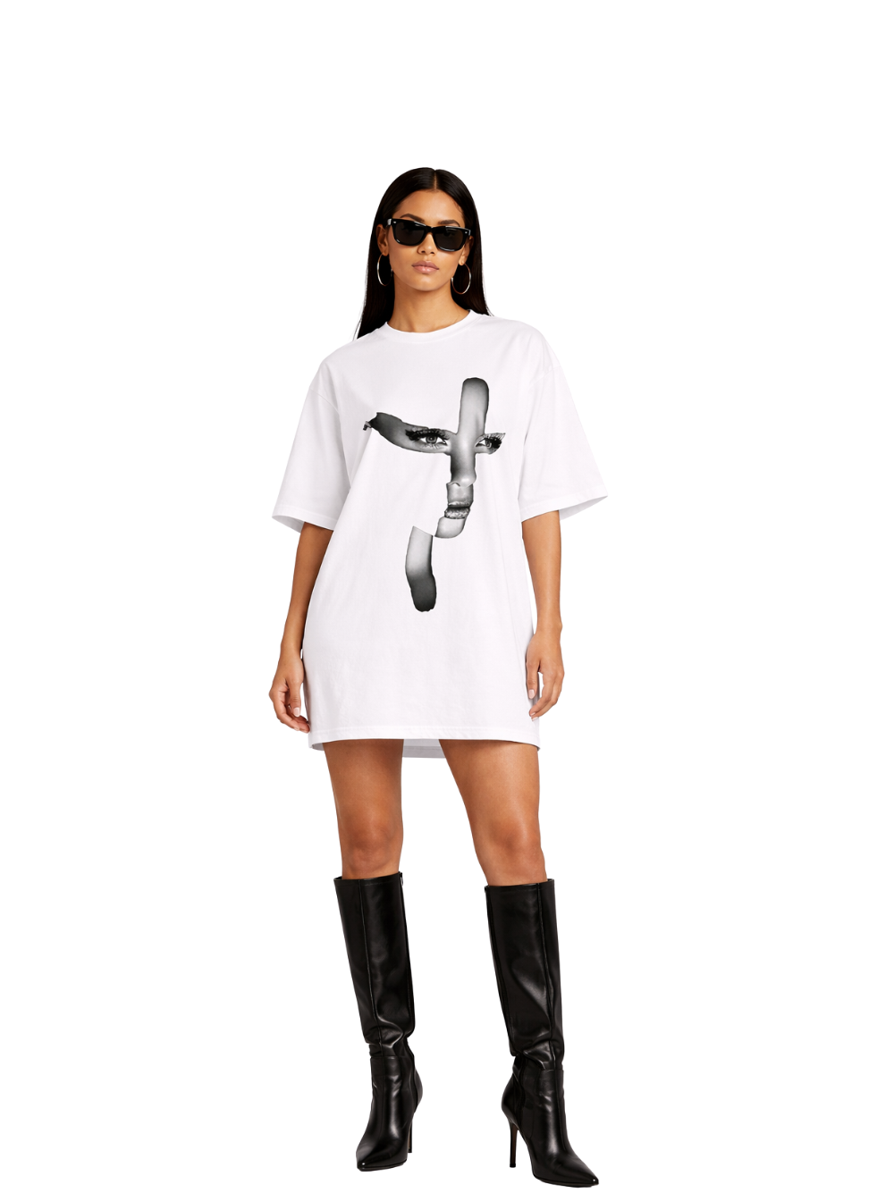 Notivsale God Is A Women White T-Shirt