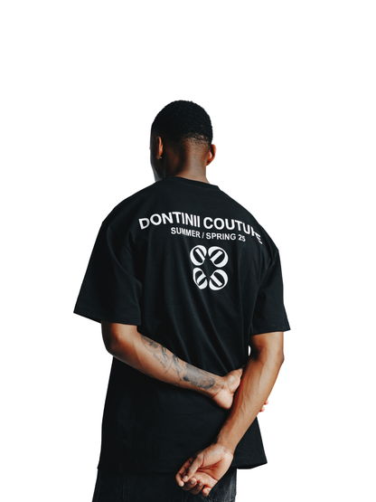 Dontinii Summer Black T-Shirt