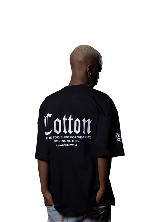 Cotton Killa Essential Black T-Shirt