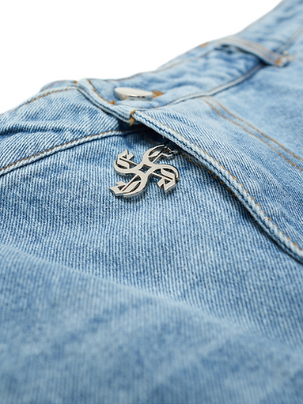 Empire Multi Logo Denim Jorts