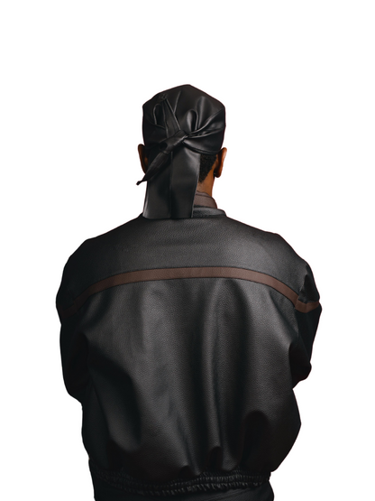 Lembe Black Leather Jacket