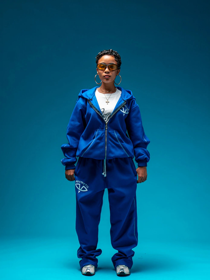 Aesthetic Visionary Blue Tracksuit
