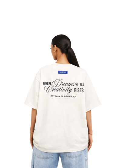 Elizabeth Dust Dream White T-Shirt