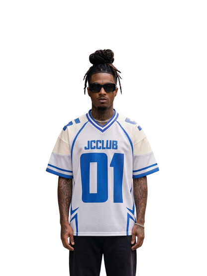 JC Club Knit 01 White T-Shirt