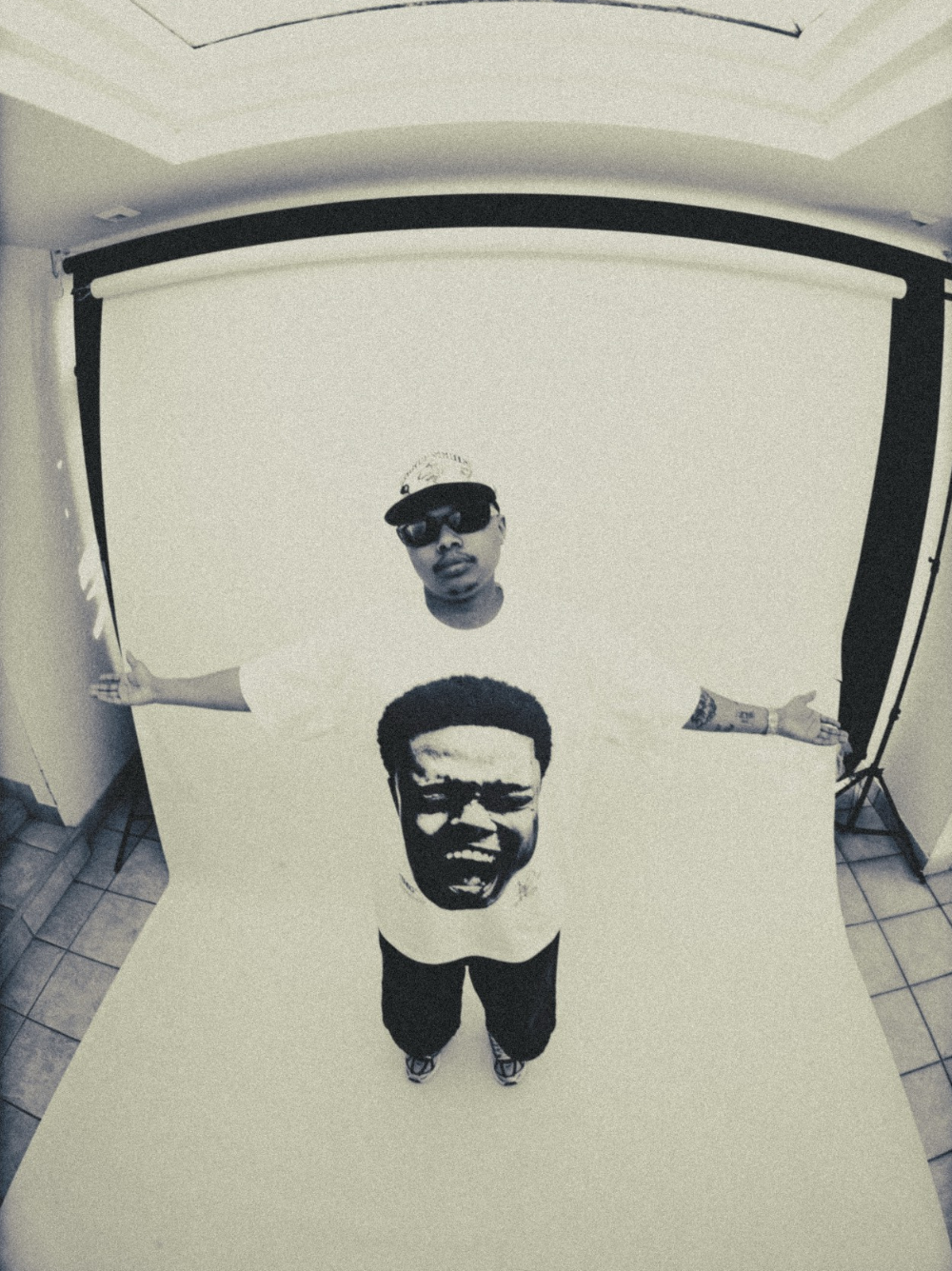 Mercha A-Reece Face White T-shirt