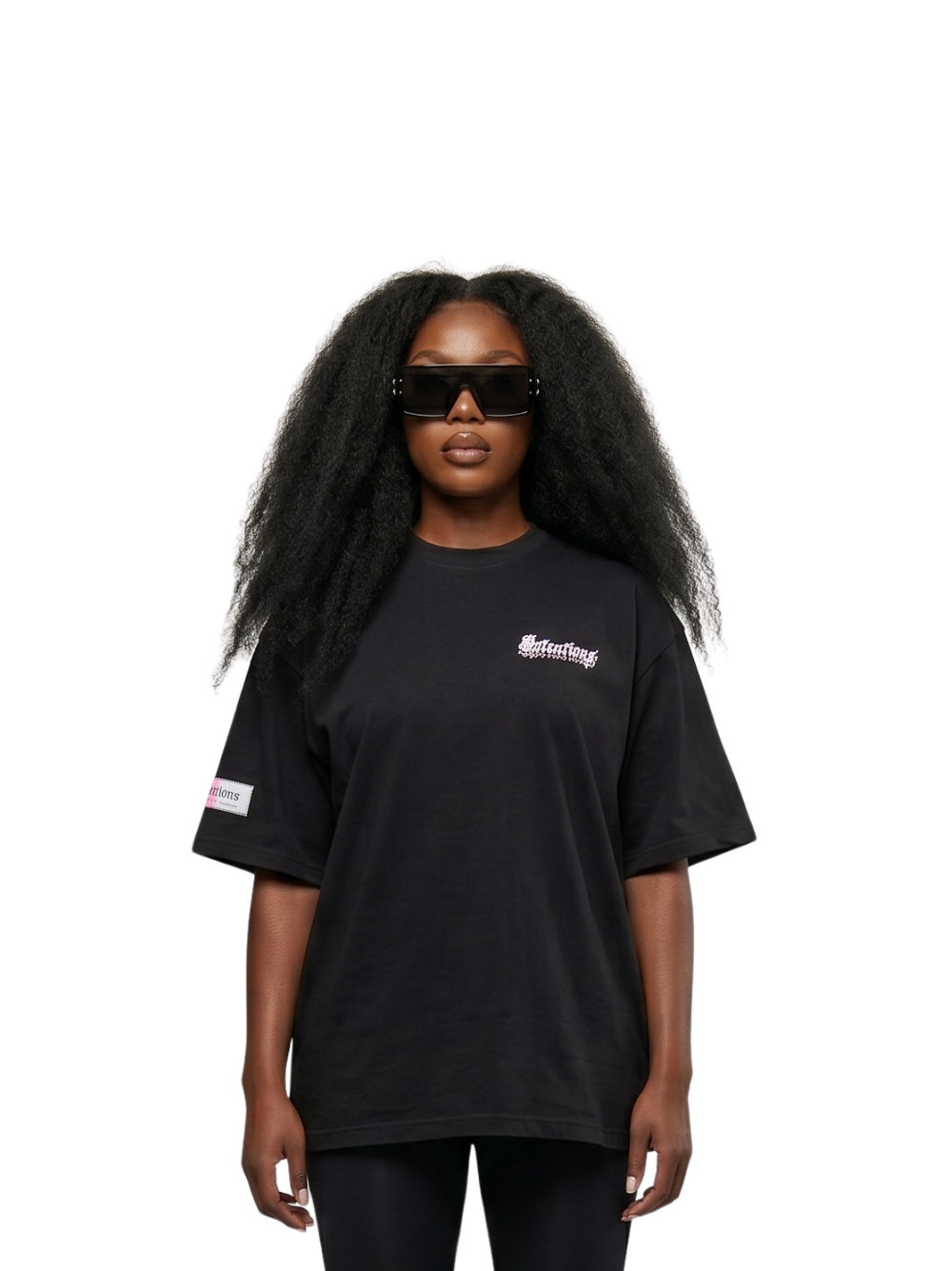 Ostentious Logo T-Shirt Black