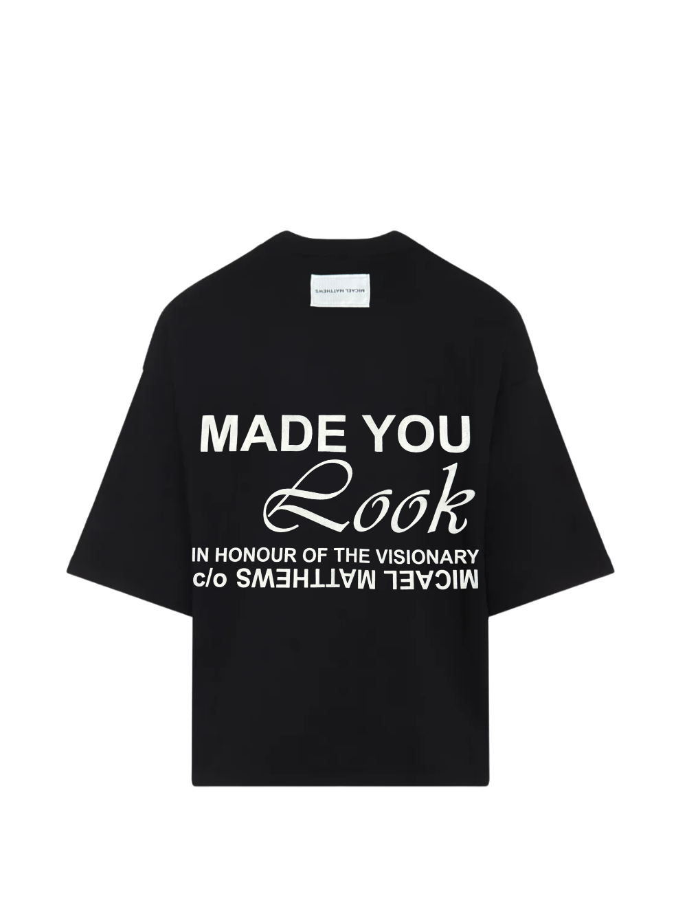 Micael Matthews Virgil Abloah Black T-Shirt
