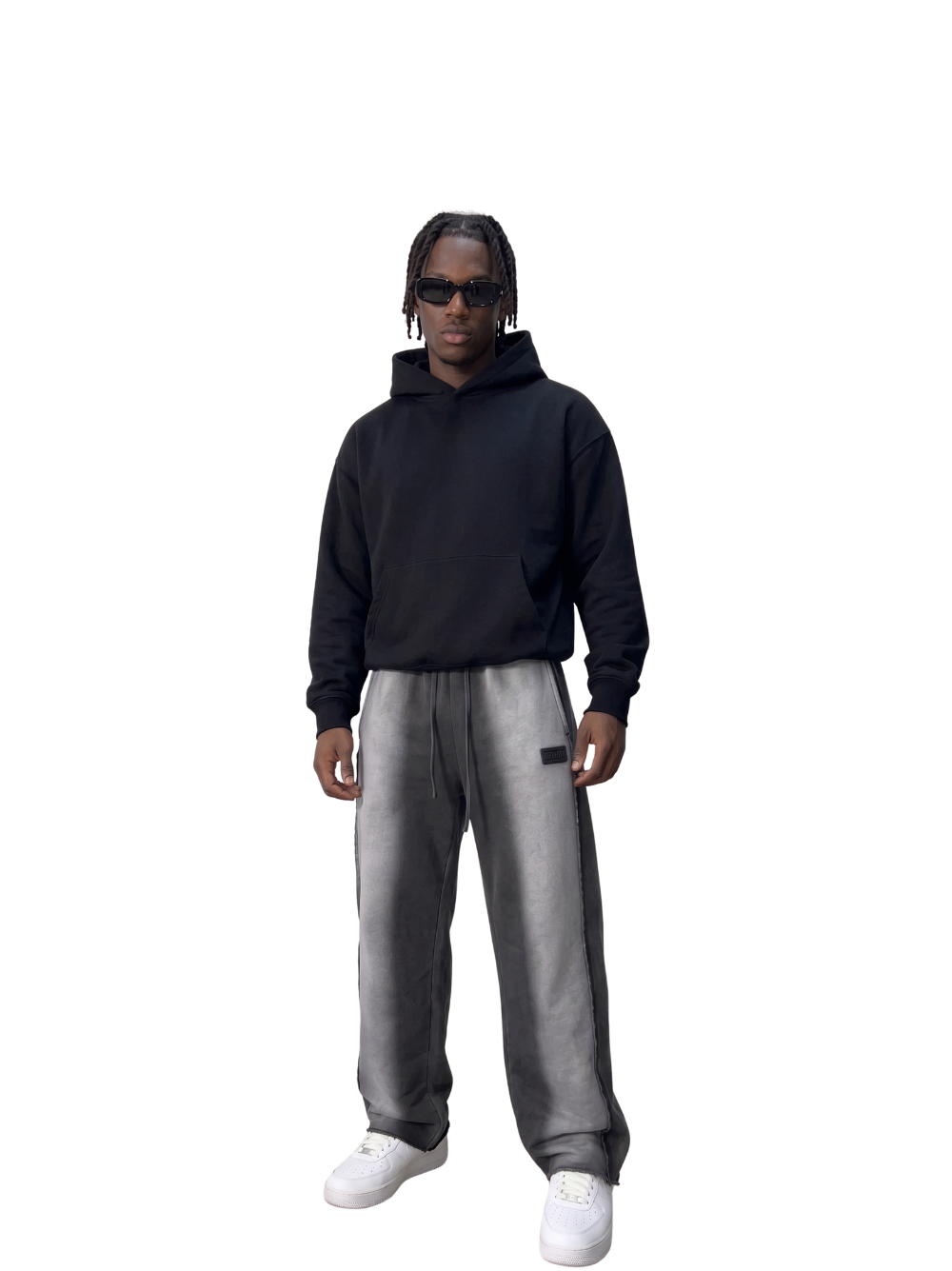 Be Street Ashfall Navy Green Sweatpants