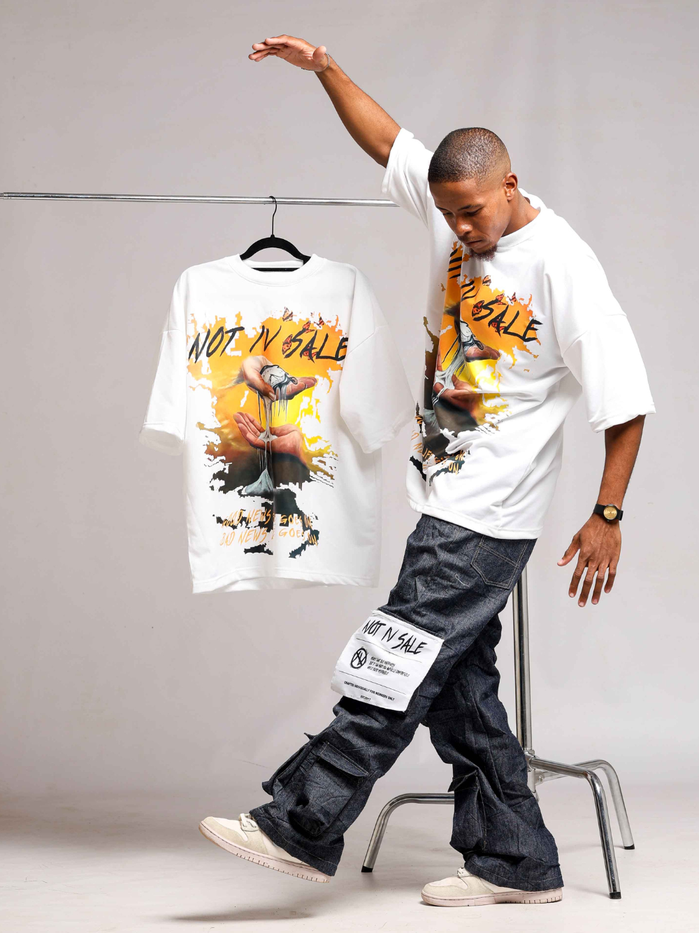 Notivsale Cargo Denim Pants