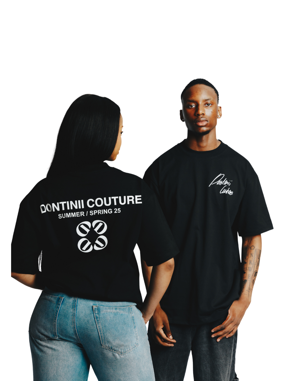 Dontinii Summer Black T-Shirt