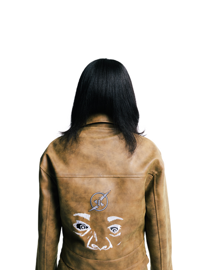 Insanidy Brown Leather 2 Piece Set