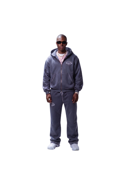 Aesthetic Visionary Grey Tracksuit