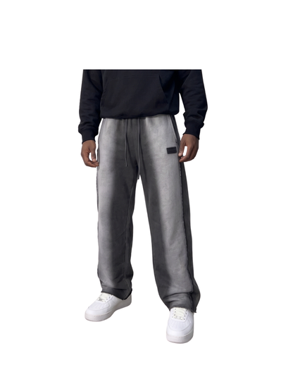 Be Street Ashfall Navy Green Sweatpants