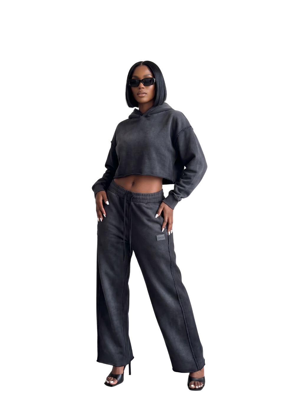 Be Street Ashfall Black Sweatpants