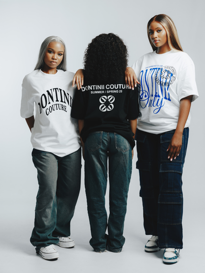 Dontinii Summer Black T-Shirt