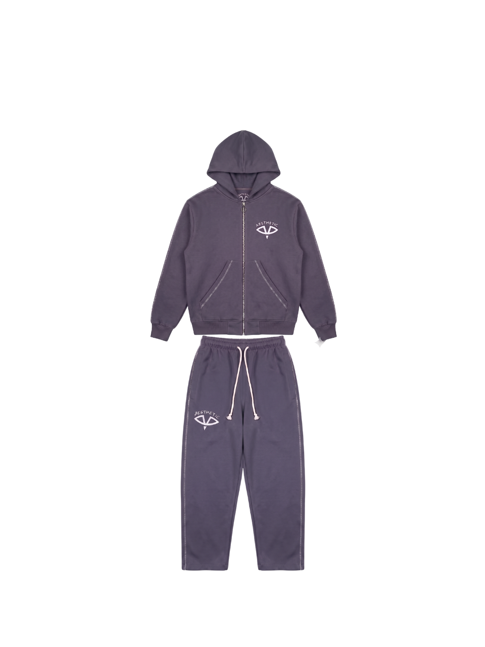 Aesthetic Visionary Grey Tracksuit