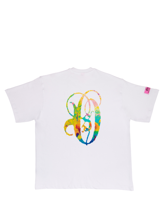 Ostentious Logo White T-Shirt