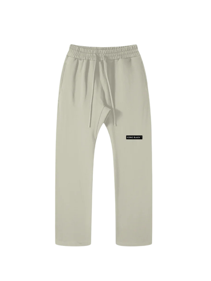 Iconic Black Daily Caramel Sweatpants