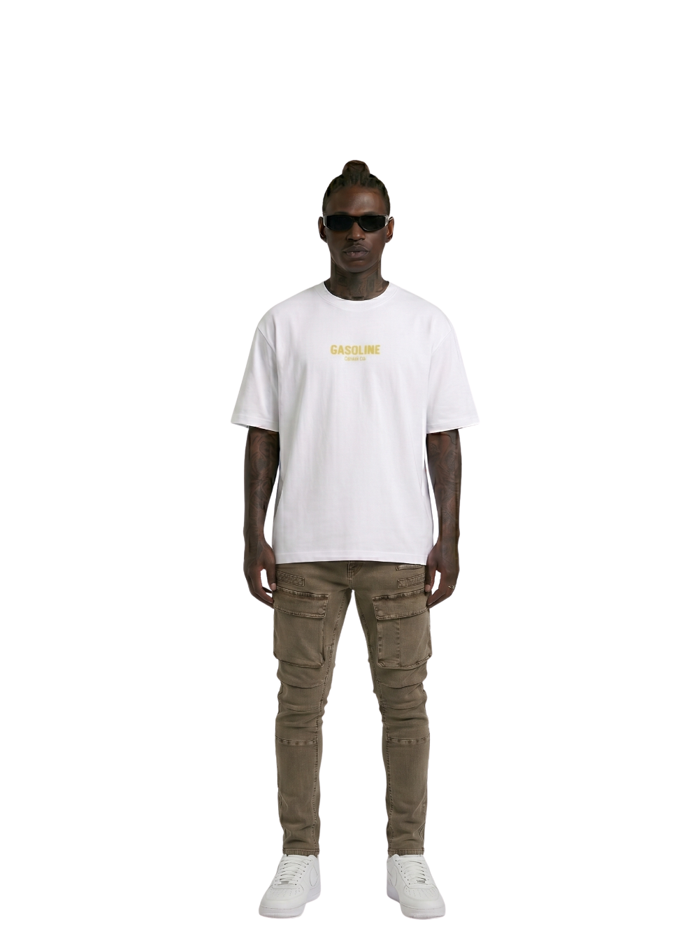 Gasoline 5009 Cargo Denim Pants Rustgar