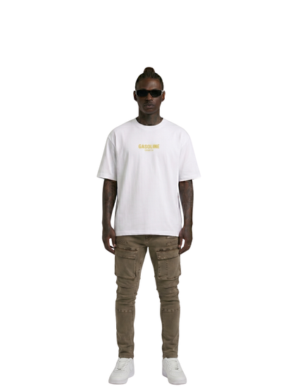 Gasoline 5009 Cargo Denim Pants Rustgar