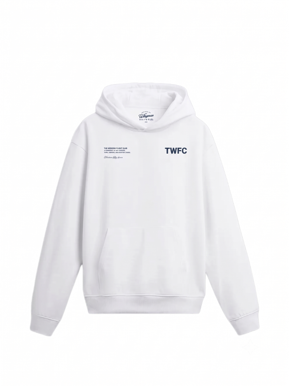 Mercha Flight Club Cream Hoodie
