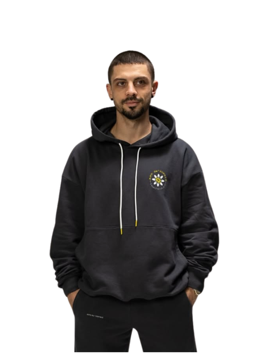 Apo De Yopsis Grey Hoodie