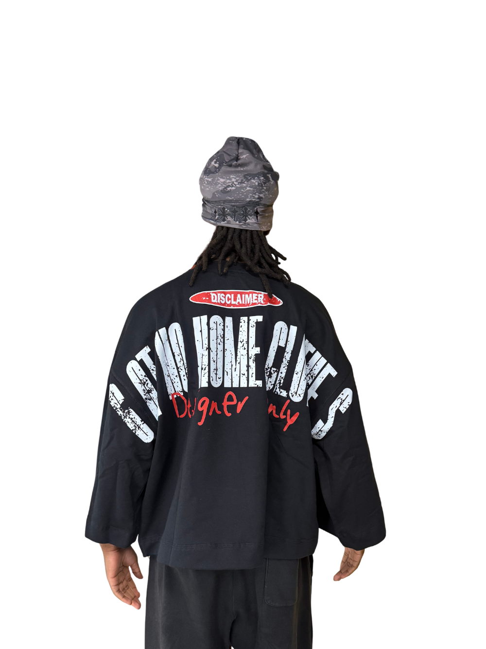 Layback Atelier DO Oversized Black T-Shirt