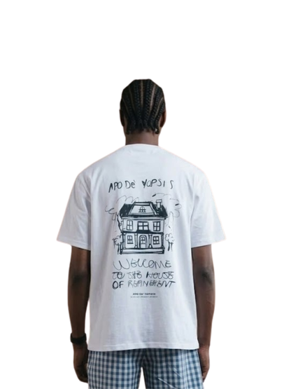 APO Dé YOPSIS The House White T-Shirt