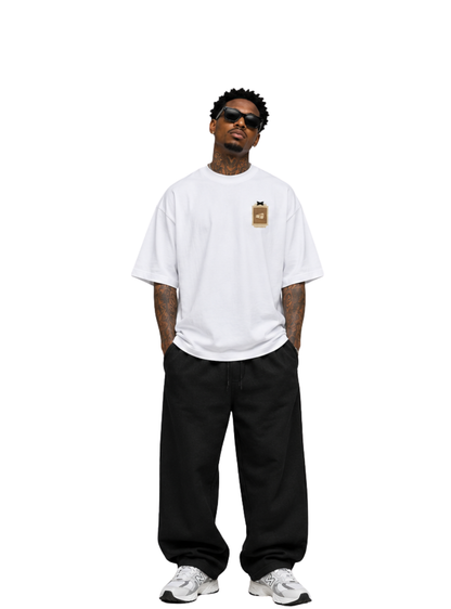 Jaiva Zaka Oversized White T-Shirt