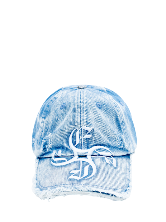Empire Distressed Blue Cap
