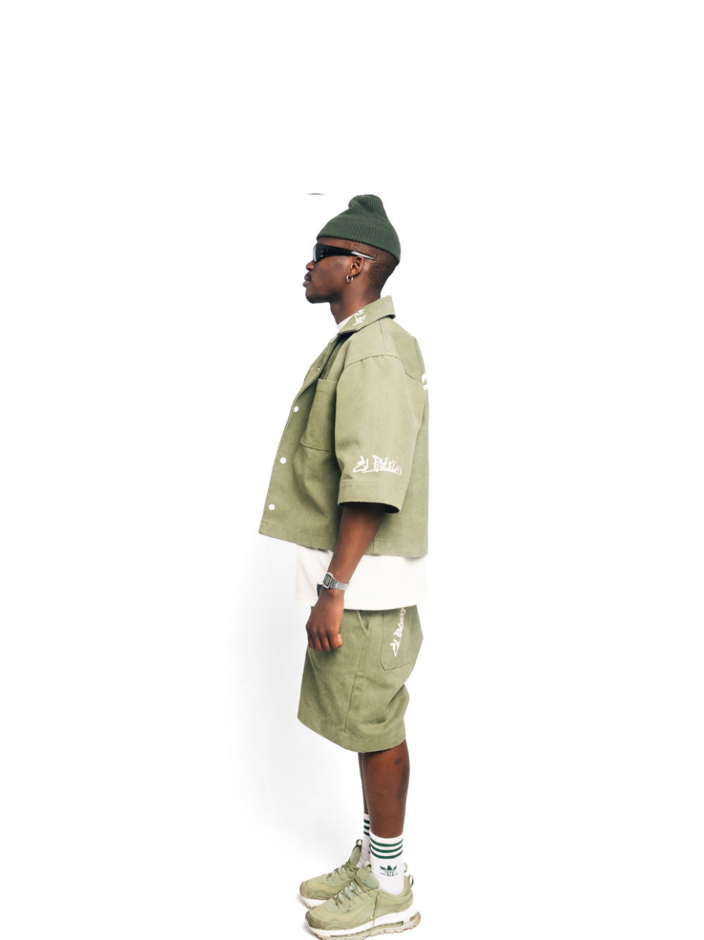 El Patron Big Boss Green Denim Set