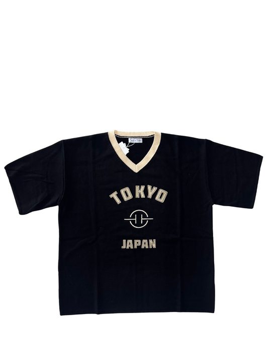 Tried And Tested Knitted Black T-shirt