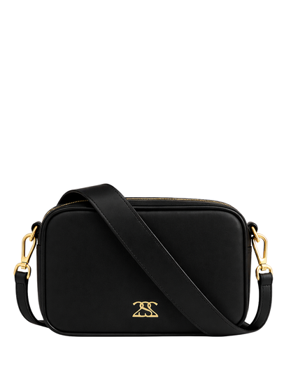 Secura 100% Leather Black Handbag