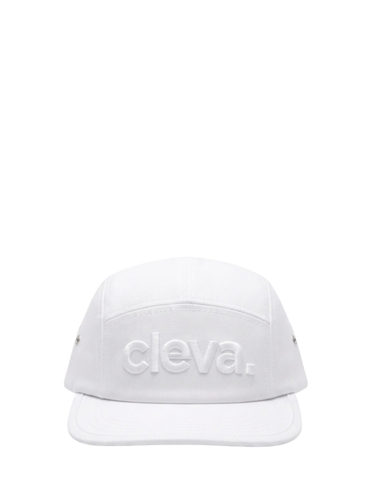 Cleva Classik White Adjustable Cap