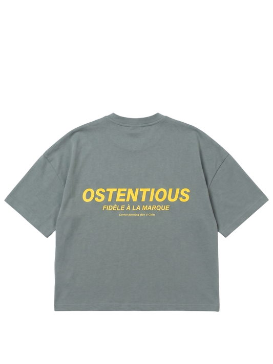 Ostentious Loyal Grey T-Shirt