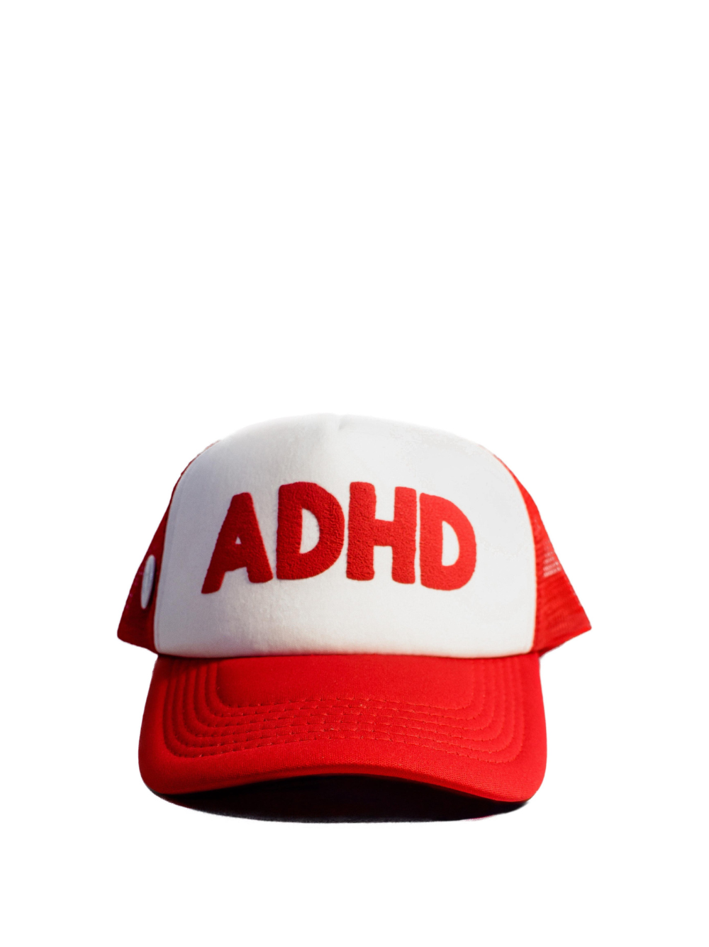 ADHD Trucker Cap Red