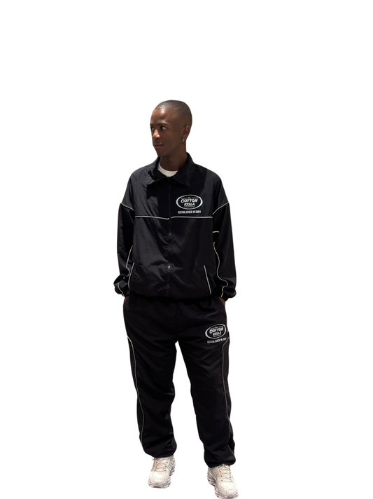 Cotton Killa Primary Black 2 Piece Tracksuit