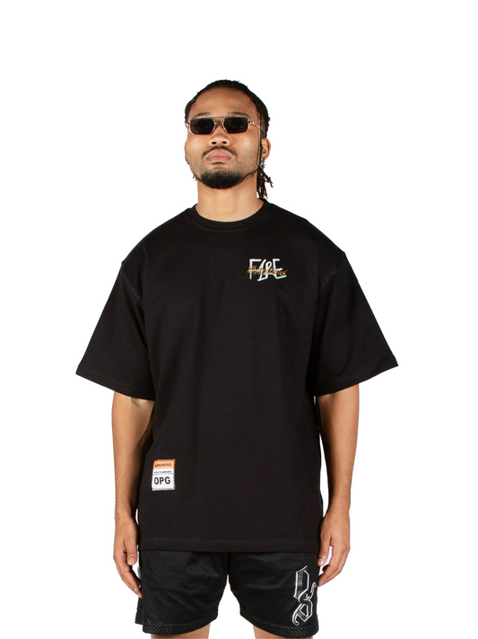 Ostentious Black Fire T-shirt