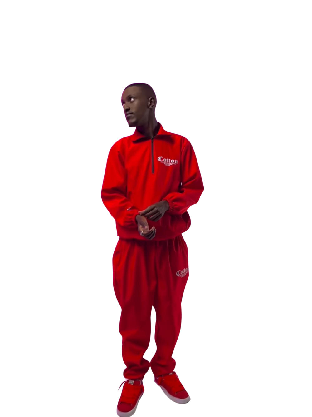 Cotton Killa Red 2 Piece Tracksuit